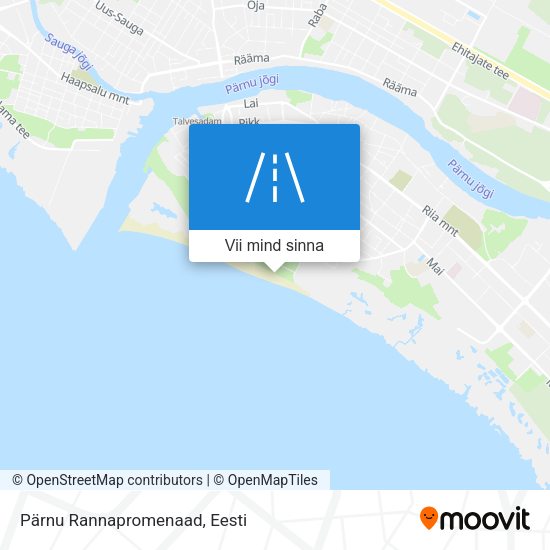 Pärnu Rannapromenaad kaart
