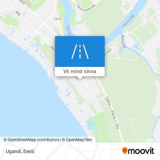 Ugandi kaart