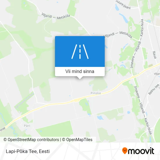 Lapi-Põka Tee kaart