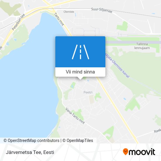 Järvemetsa Tee kaart