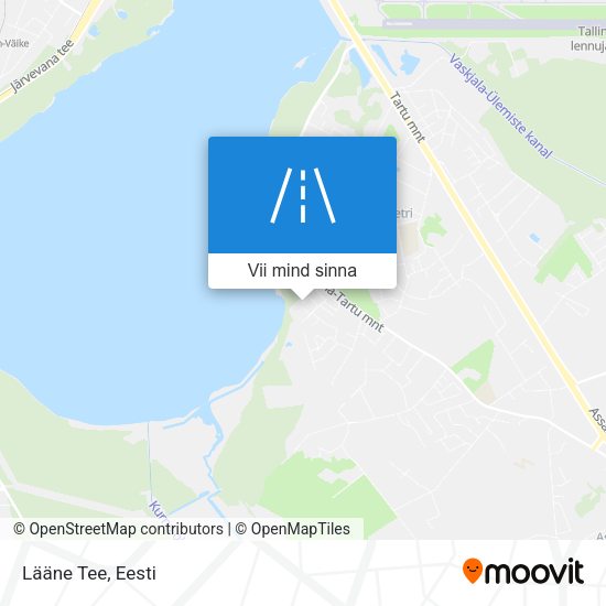 Lääne Tee kaart