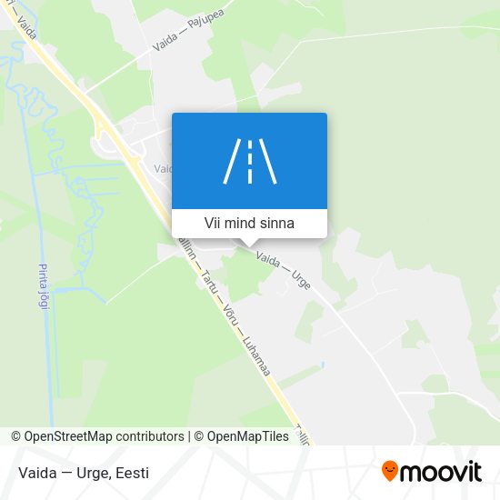 Vaida — Urge kaart