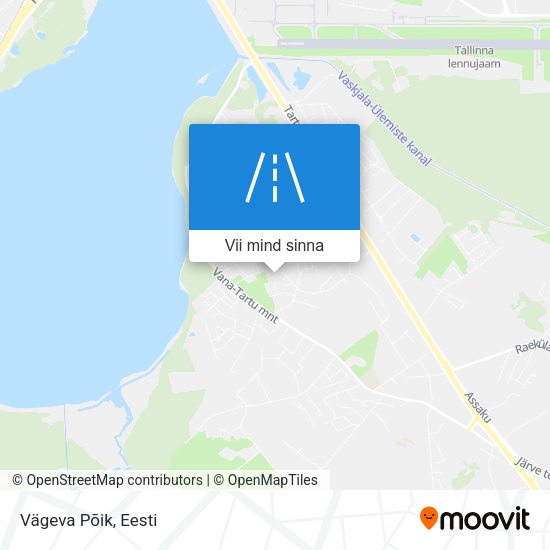 Vägeva Põik kaart
