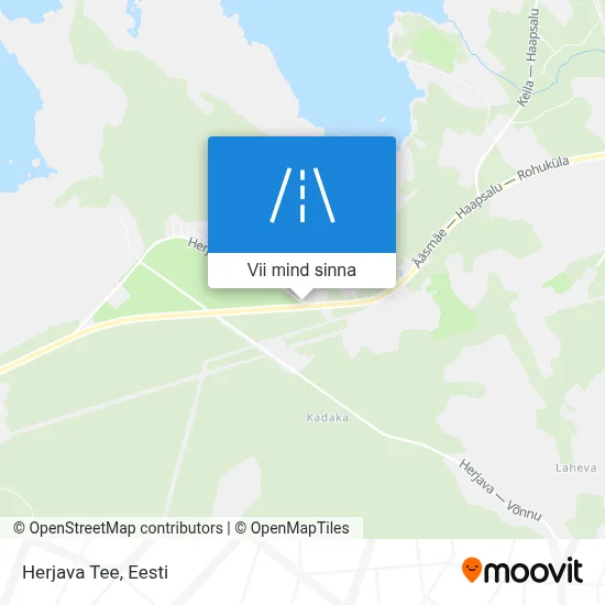 Herjava Tee kaart