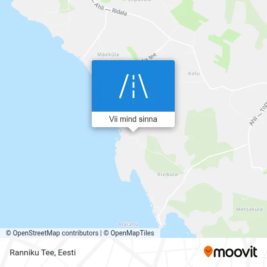 Ranniku Tee kaart