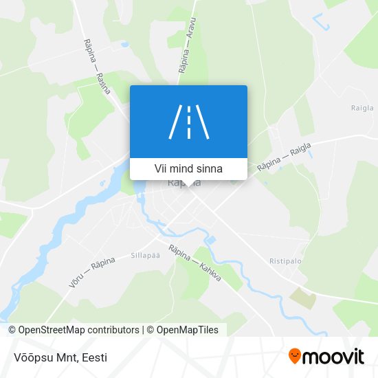 Võõpsu Mnt kaart