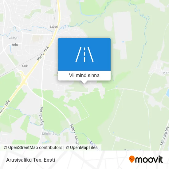 Arusisaliku Tee kaart