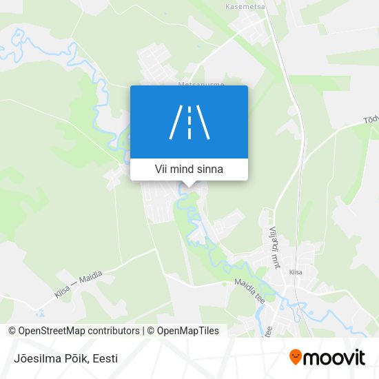 Jõesilma Põik kaart