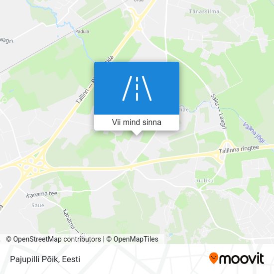Pajupilli Põik kaart