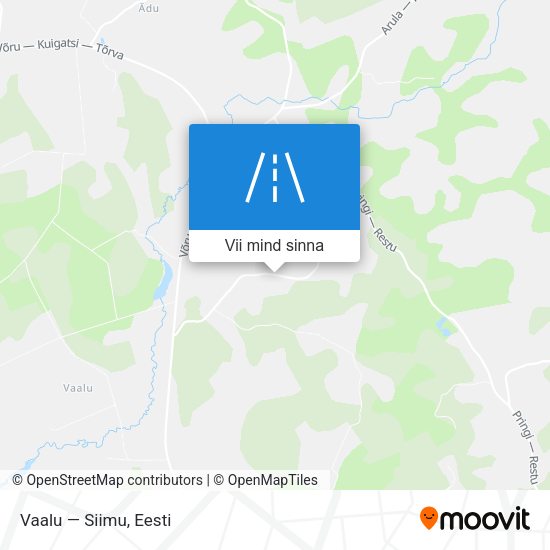 Vaalu — Siimu kaart