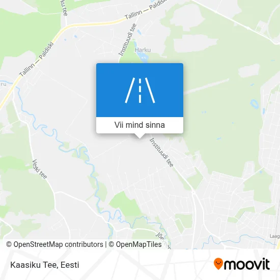 Kaasiku Tee kaart