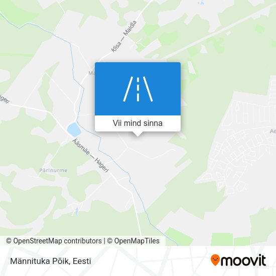 Männituka Põik kaart