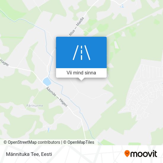 Männituka Tee kaart