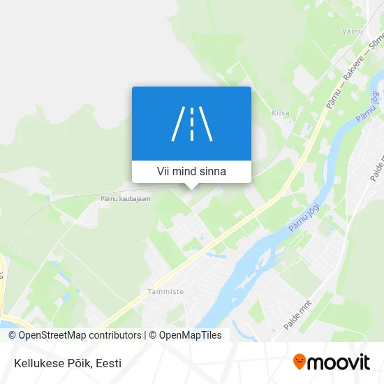 Kellukese Põik kaart