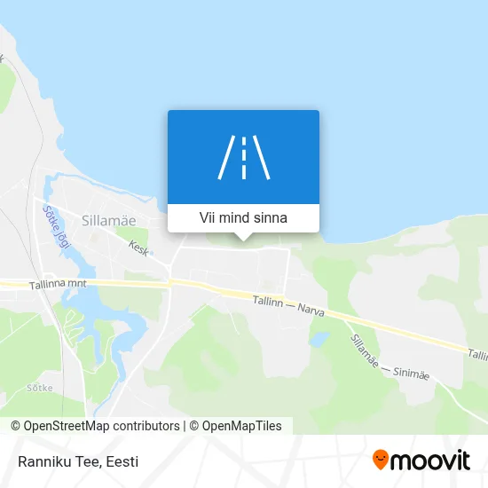 Ranniku Tee kaart