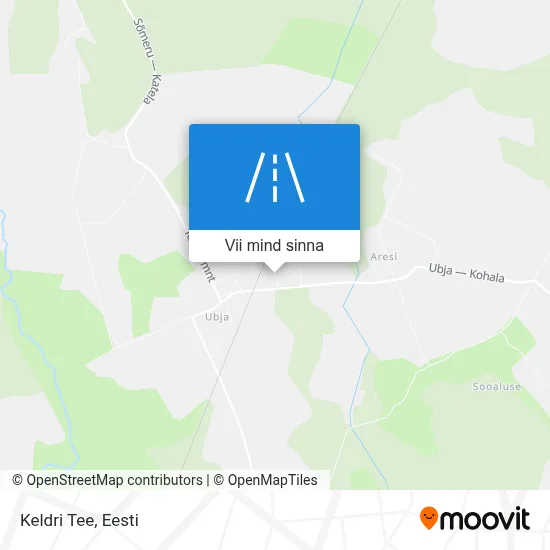 Keldri Tee kaart
