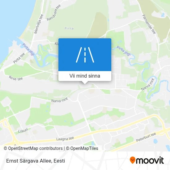 Ernst Särgava Allee kaart