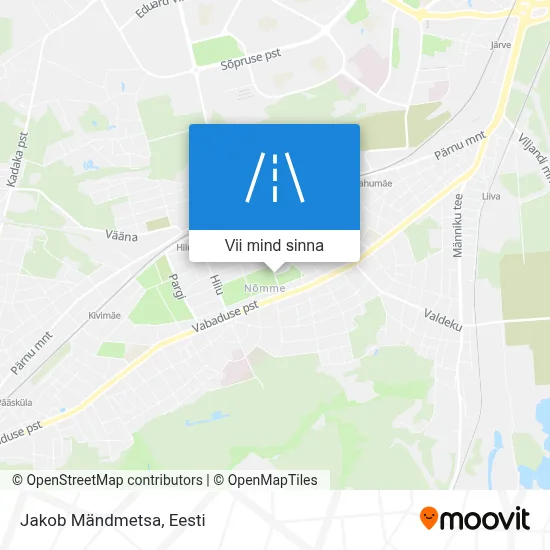 Jakob Mändmetsa kaart