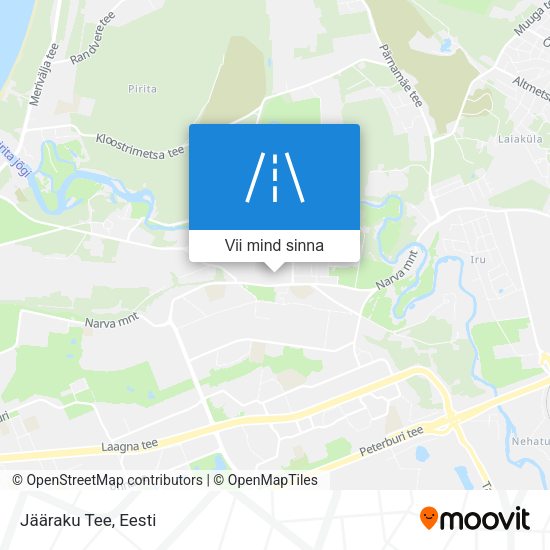 Jääraku Tee kaart