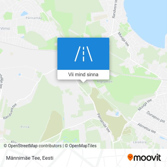 Männimäe Tee kaart