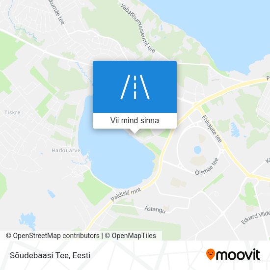 Sõudebaasi Tee kaart