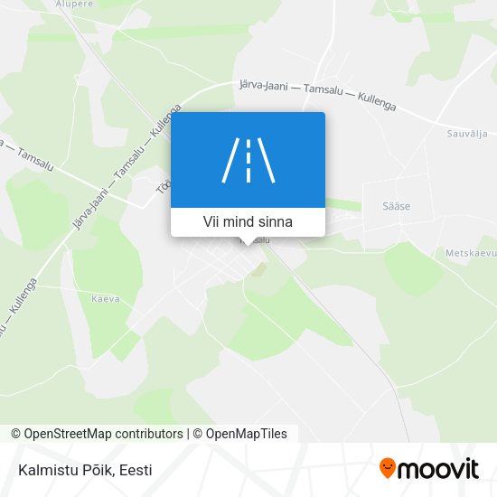 Kalmistu Põik kaart