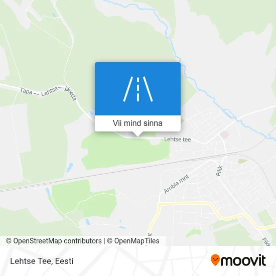 Lehtse Tee kaart
