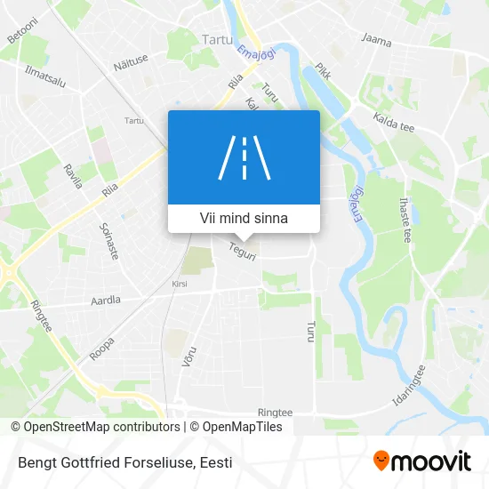 Bengt Gottfried Forseliuse kaart