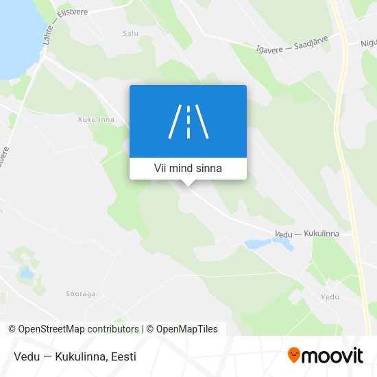 Vedu — Kukulinna kaart