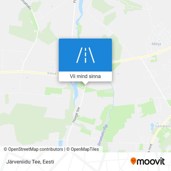 Järveniidu Tee kaart
