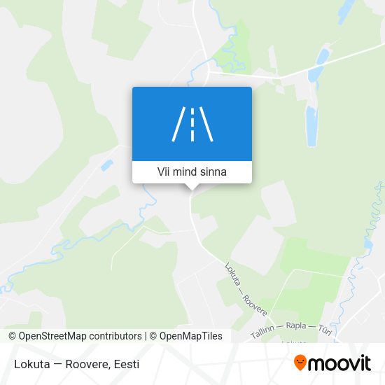 Lokuta — Roovere kaart