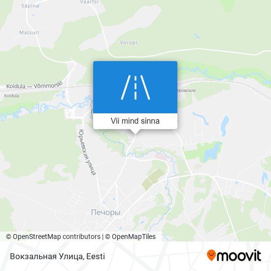 Вокзальная Улица kaart