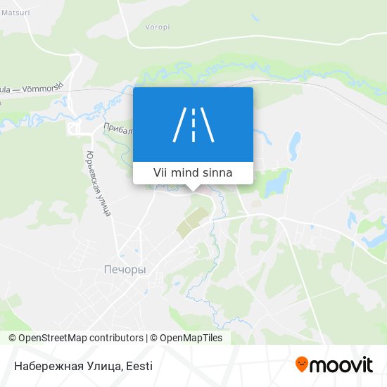 Набережная Улица kaart