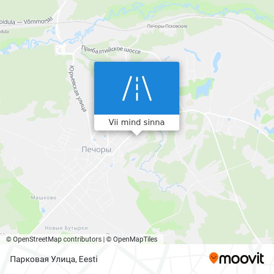 Парковая Улица kaart