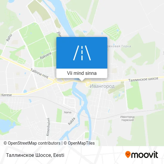 Таллинское Шоссе kaart