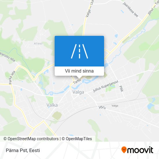 Pärna Pst kaart
