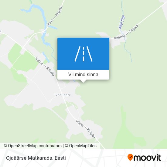 Ojaäärse Matkarada kaart