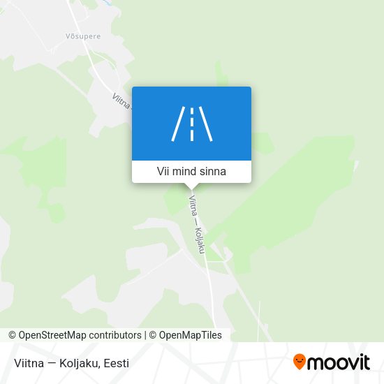 Viitna — Koljaku kaart