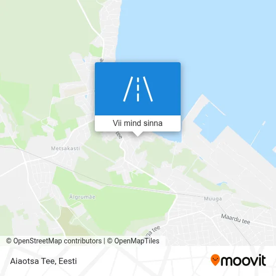 Aiaotsa Tee kaart