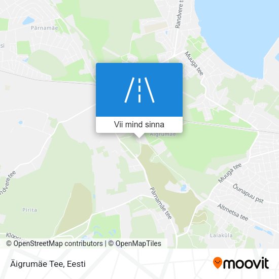 Äigrumäe Tee kaart