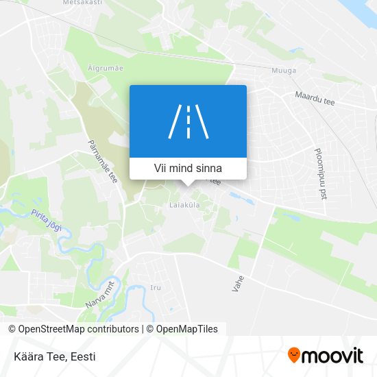 Käära Tee kaart