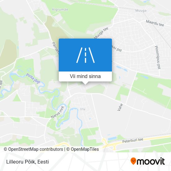 Lilleoru Põik kaart
