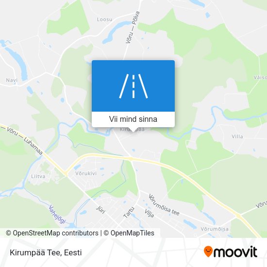 Kirumpää Tee kaart