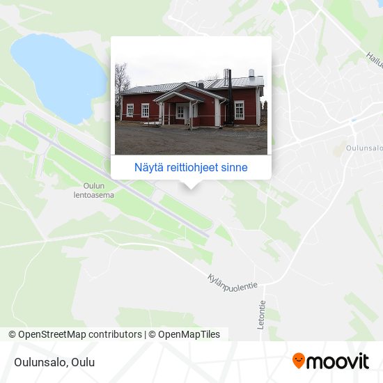 Oulunsalo kartta