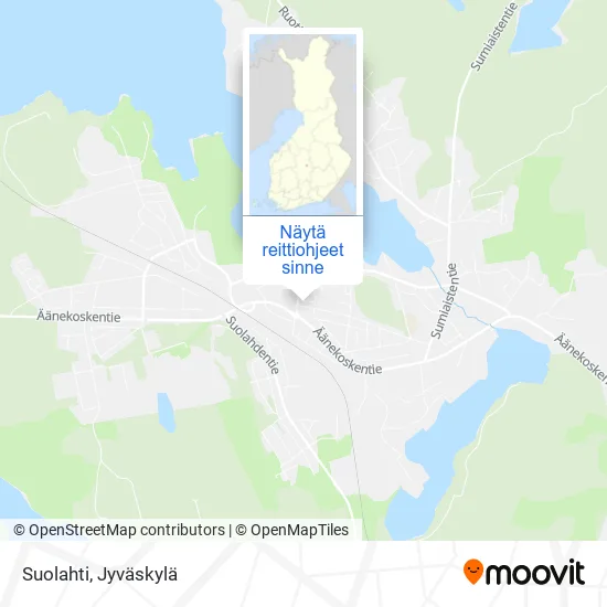 Suolahti kartta