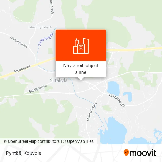 Pyhtää kartta