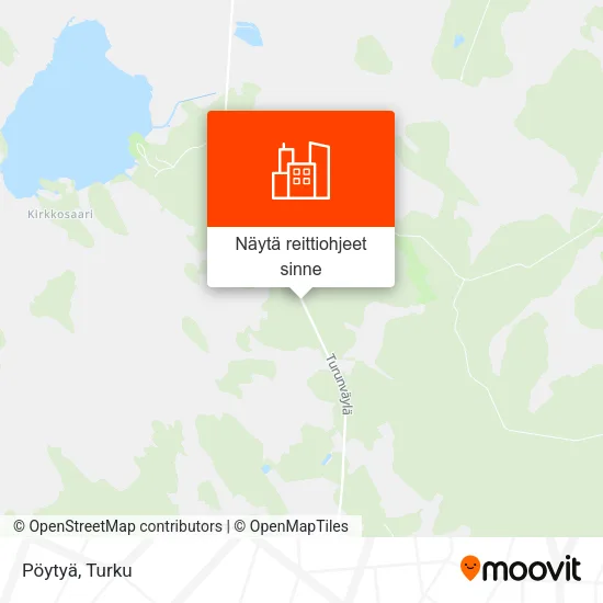 Pöytyä kartta