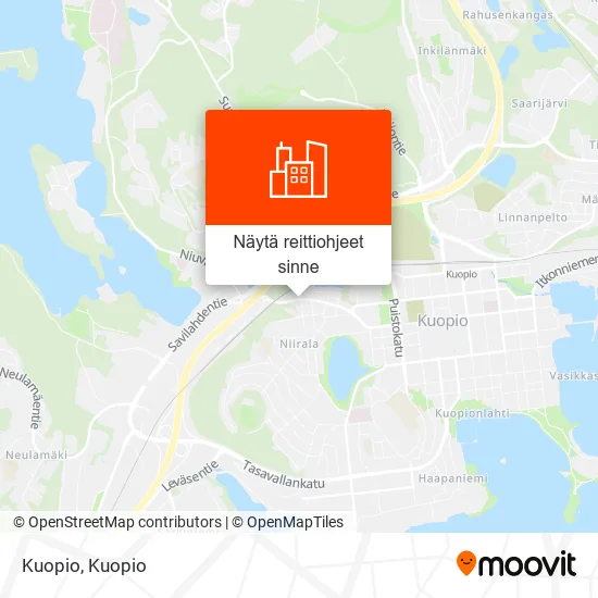 Kuopio kartta