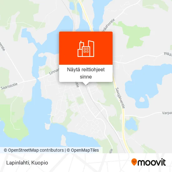 Lapinlahti kartta