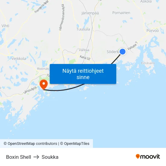 Boxin Shell to Soukka map